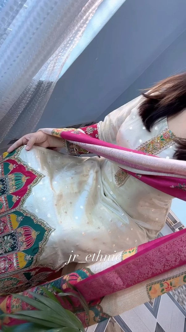 Kashish Shimmer Suit Set