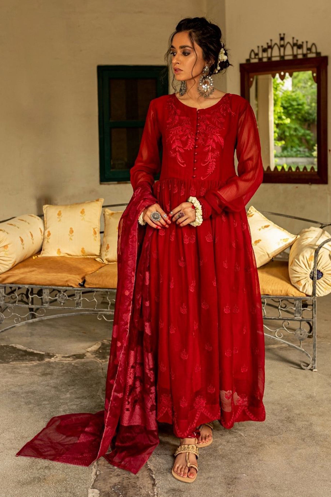 Beghum Kalidaar Dupatta